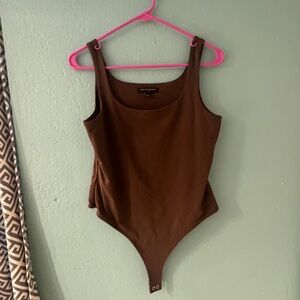 Banana Republic Brown Bodysuit One Piece